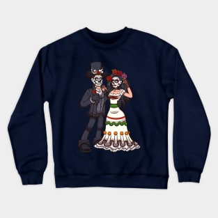 Sugar Skull Couple Crewneck Sweatshirt